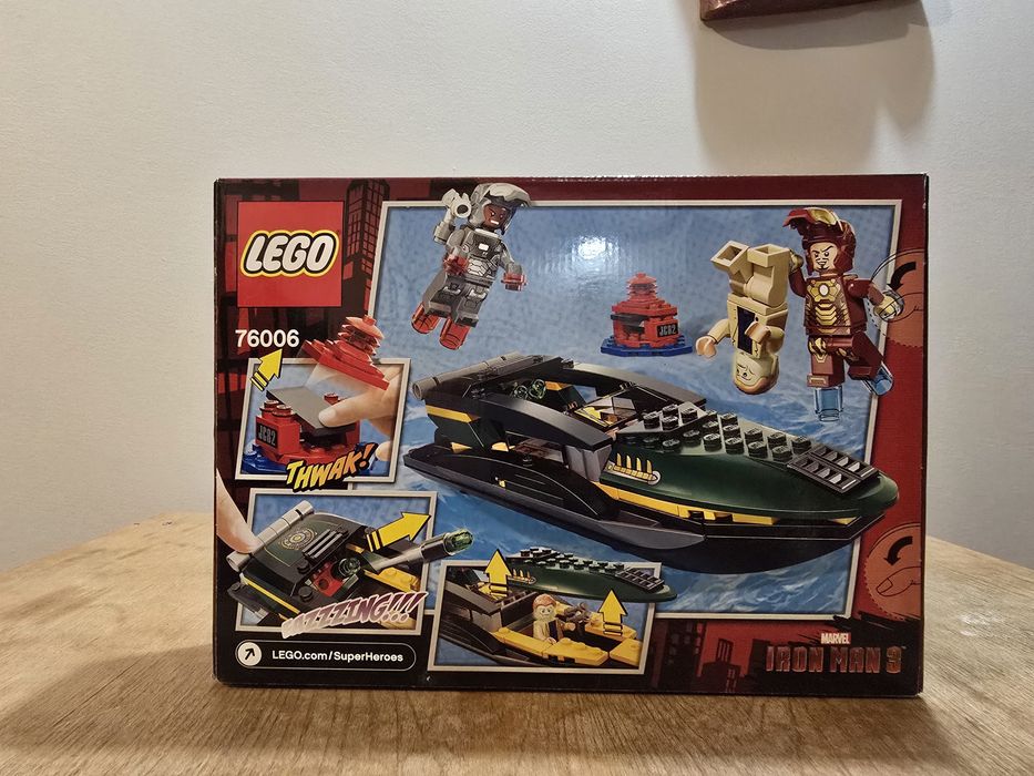 Lego Marvel 76006 Bitwa o port Extremis nowy zestaw klocków