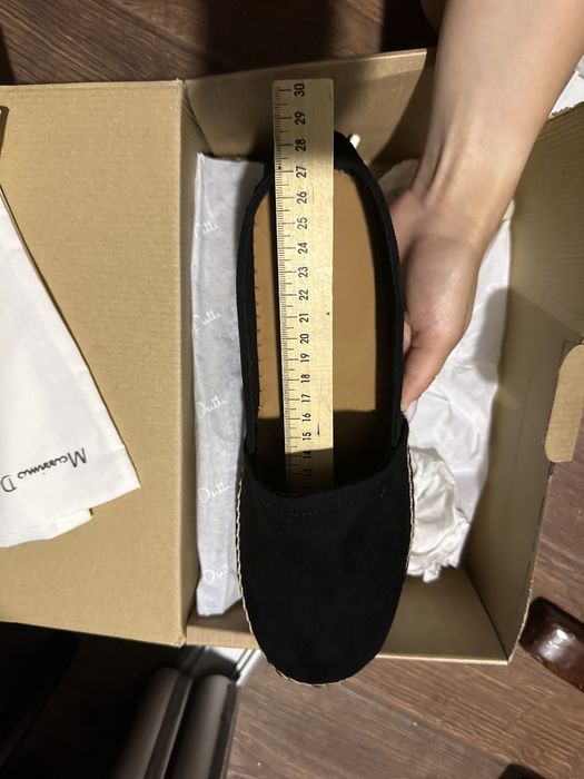 Замшевые эспадрильи Massimo Dutti