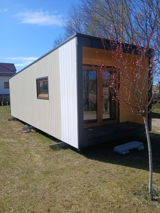 Domek mobilny całoroczny 3,2 x 8,2