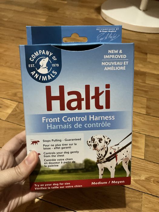 Halti Peitoral de treino anti-puxão tamanho M