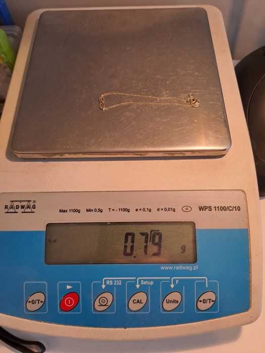 Złota bransoletka z symbolem nieskończoności p.585 YES