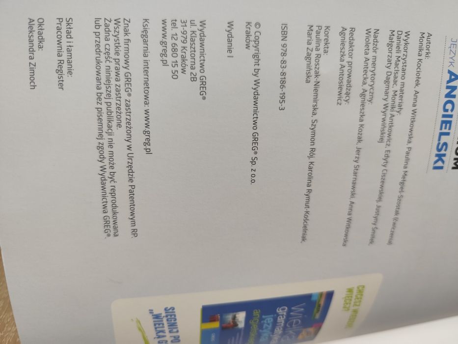 Nowy egzamin ósmoklasisty na 100% Repetytorium język angielski