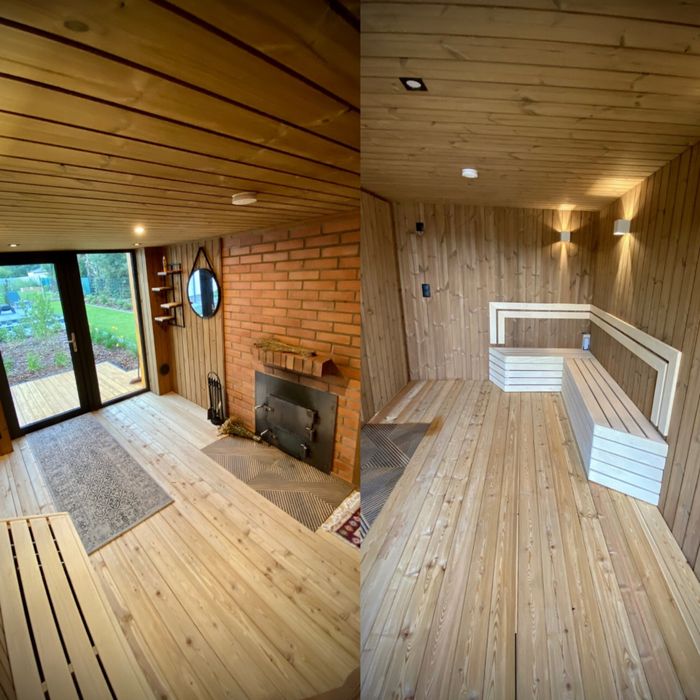 Sauna, sauna parowa, bania, sauna ogrodowa. Si