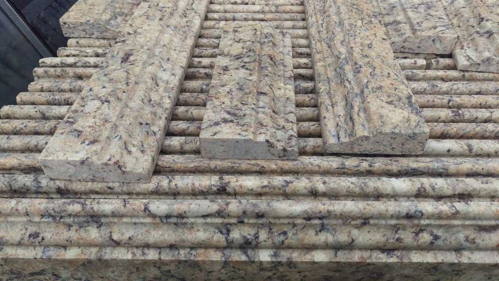 Граніт полоса плінтус полірований з профілем