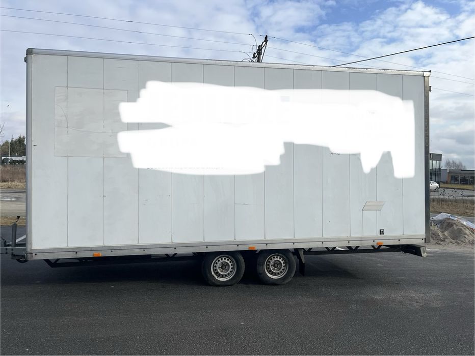 Przyczepa ciężarowa izoterma aluminiowa knott