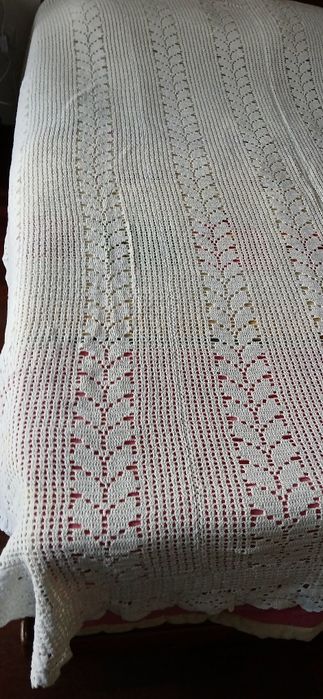 Colcha de crochet, nova