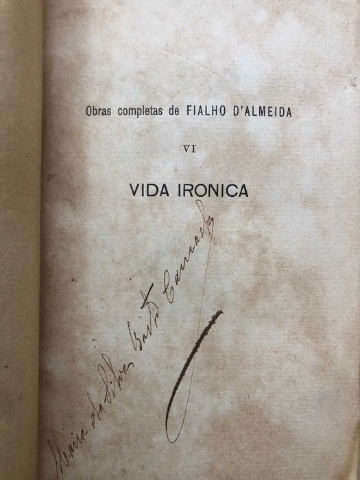 Vida Irónica (Jornal d'um Vagabundo) 2ª Edição - Fialho d'Almeida