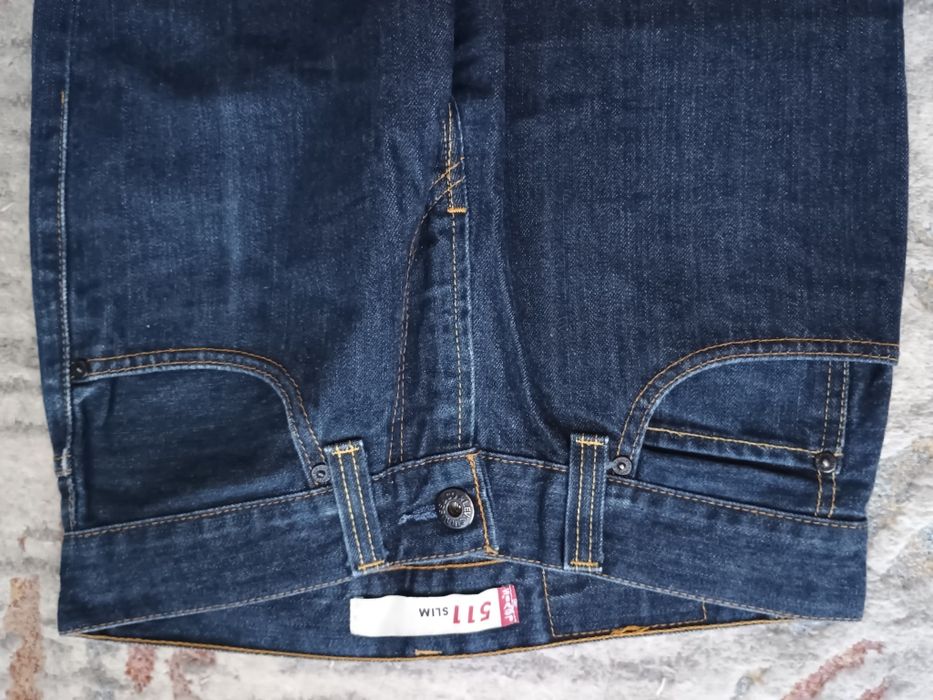 Piękne damskie Levi's y 511 W 30 L 34 Pas 78 cm super stan.