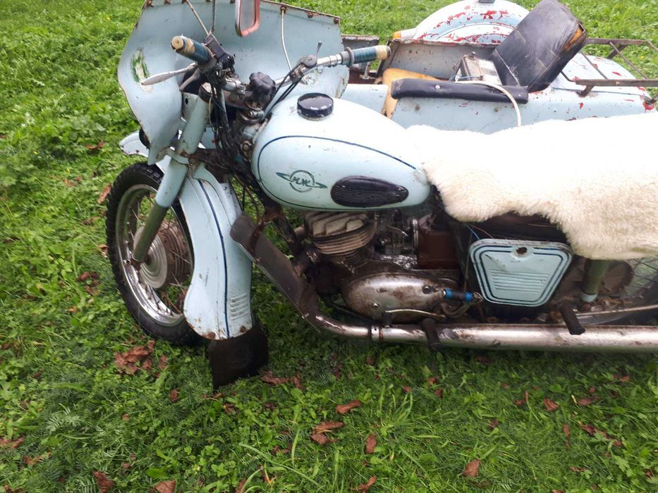 Мотоцикл ІЖ Планета2 1970 з коляскою в робочому стані  з документами