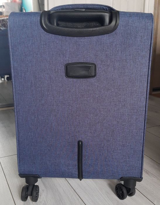 Walizka GBR Premium Globtroter 50cm. granatowa.