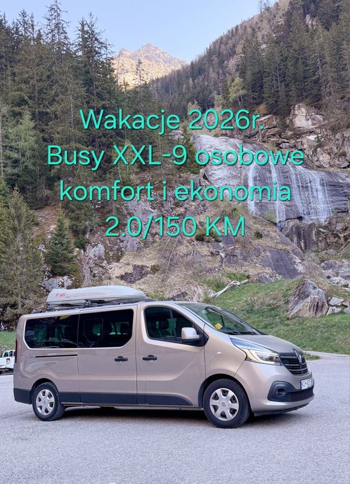 LAST MINUTE 8-19 sierpnia wolny Bus 9 osobowy * Wynajem* Rental  Car* Wypożyczalnia Chrzanów