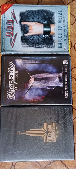ДВД,DVD музыкальные-Rammstein,UDO,Bon Jovi,Tiamat E.Clapton