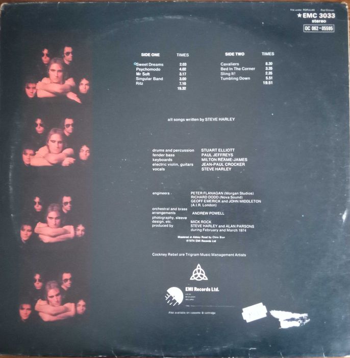 Cockney Rebel	- - - - -	The Psychomodo	- - - - -	LP