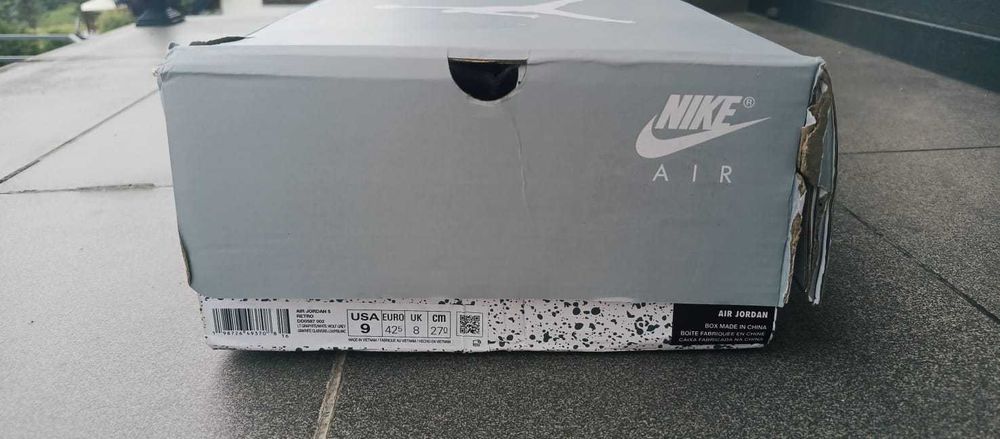 Air Jordan 5 Retro Wolf Grey(2026) ROZMIAR 42.5