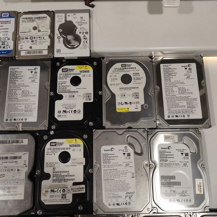 HDD 3.5 , 2.5 sata ,ide 80,160,250 gb зависают