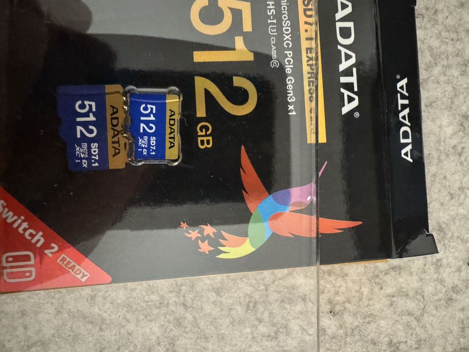 Adata  Karta SD7.1 Express micro SDXC 512Gb Nintendo Switch 2