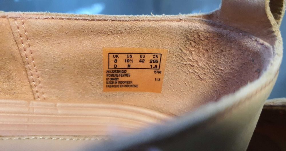 Шкіряні балетки Clarks.Мега комфортні