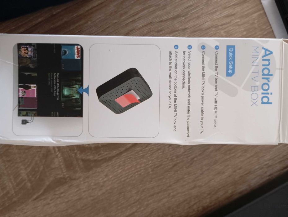 Box Android TANIX 4K 8GB WIFI