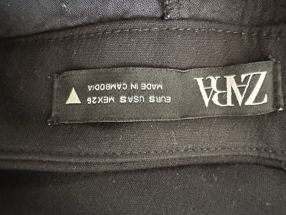 Calção-saia preto Zara