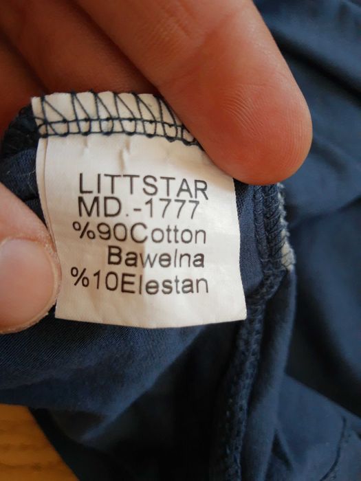 Granatowa koszulka męska