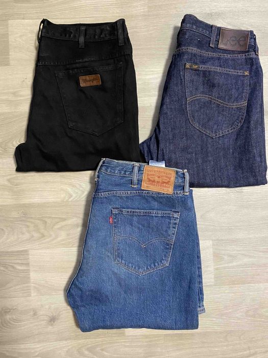 Джинси левіс 501 38х32  Levi's оригінал L