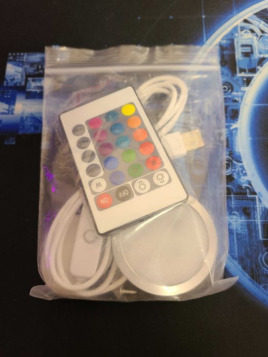 Заготовка для лампи USB, 5V з пультом, 16 кольорів (Bambu Lab)