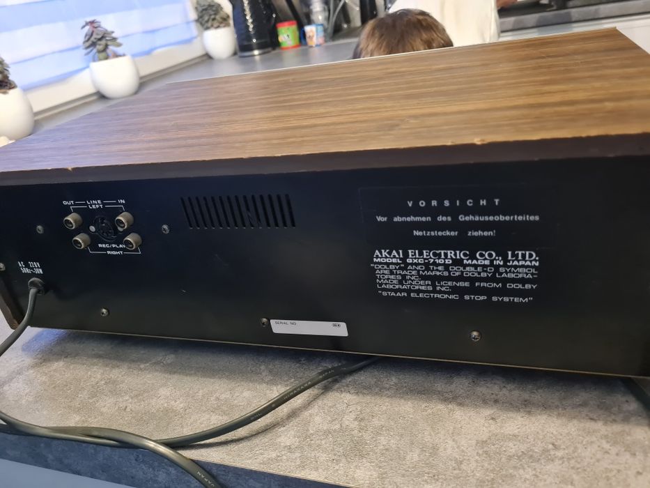 Akai GXC-710D magnetofon