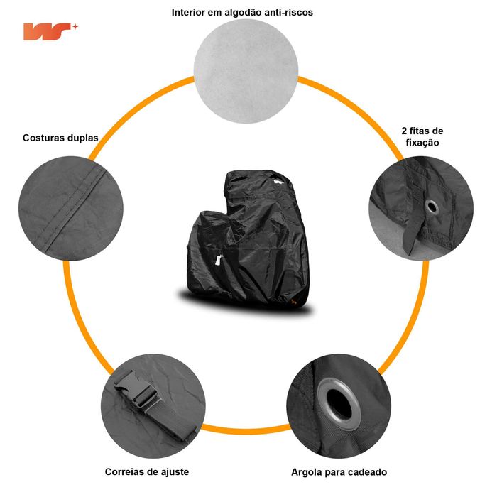 Capa Impermeável para Moto - Wagen Cover - Deluxe