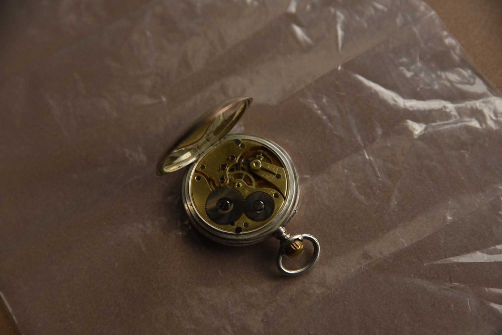 International watch company IWC de bolso em prata