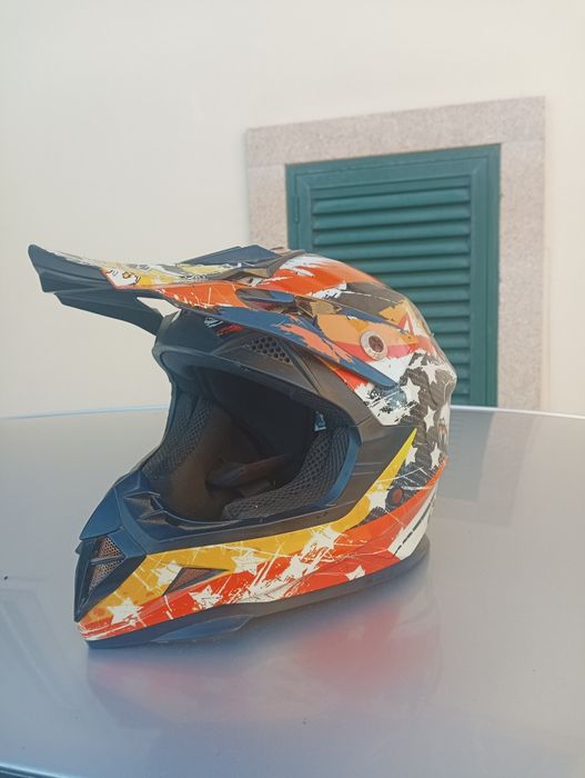 Capacete de cross tamanho xxs (infantil)