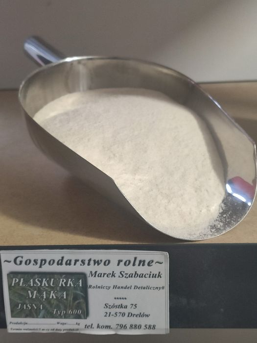 Mąka z płaskurki jasna typ 750
