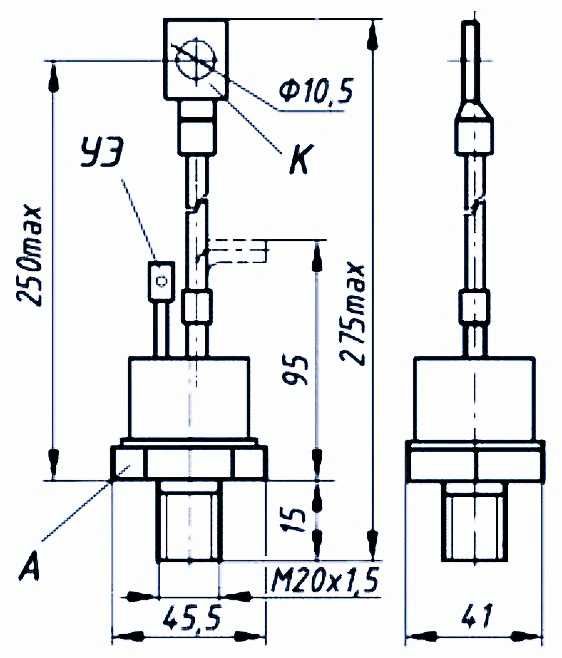 Сил.тиристоры. Тиристоры, симисторы, диоды, стабилитроны ср.мощн. СССР