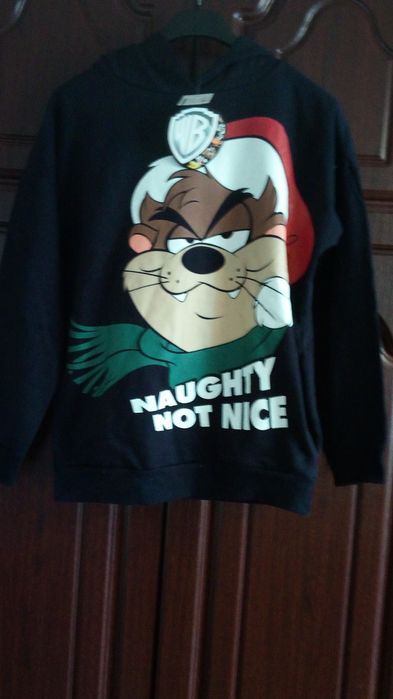 72*Nowa bluza z kapturem dla chłopca rozmiar 146/152