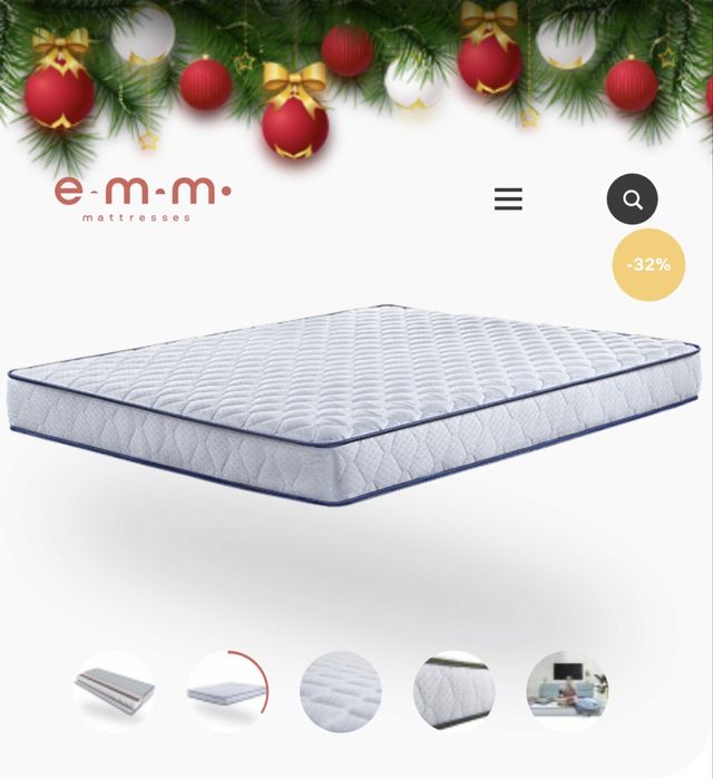 ‼️140*200  160*200  180*200‼️ КОКОС матрац В наявності Доставка Матрас