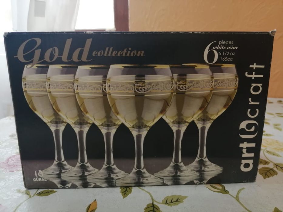 Бокали фужери в коробках