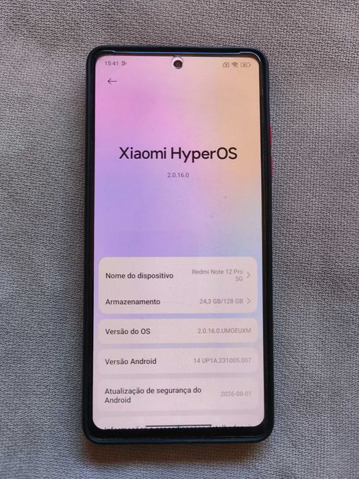 Xiaomi Redmi Note 12 Pro 5G 128GB - usado
