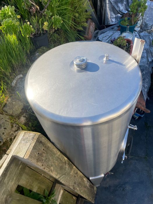 Cuba inox 300L - Para armazenamento de líquidos