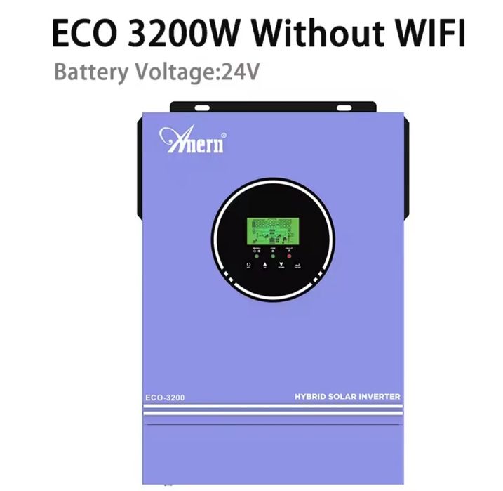 Інвертор гібридний Anern 3200 потужність 3квт