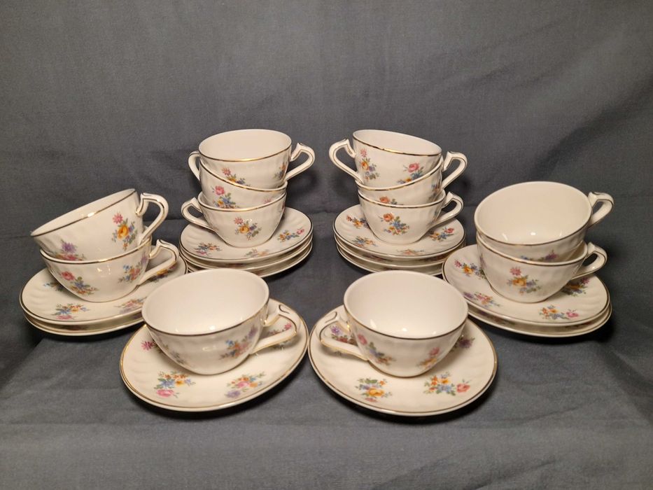 Chavenas de café S.p. Coimbra/ Vista Alegre antigas - Art Déco