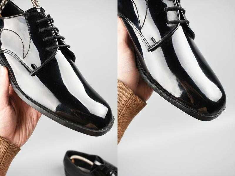 кожаные свадеб мужские туфли Gregory Arber и лакированные joseph feiss