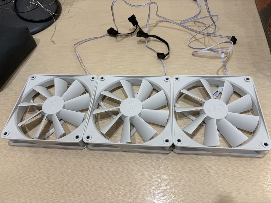 Корпусные кулеры/вентиляторы NZXT 120Q Airflow 3шт