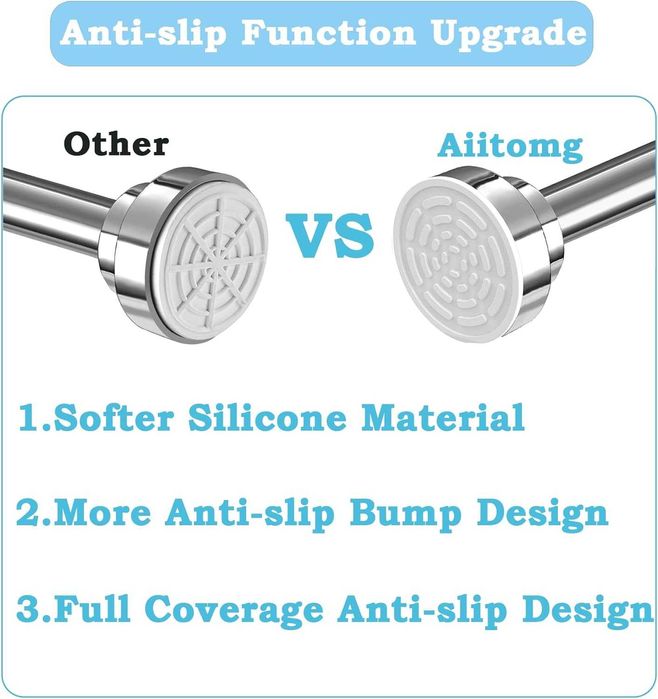 Nowy drążek regulowany / karnisz / wieszak / 90-160cm / srebrny !1786!