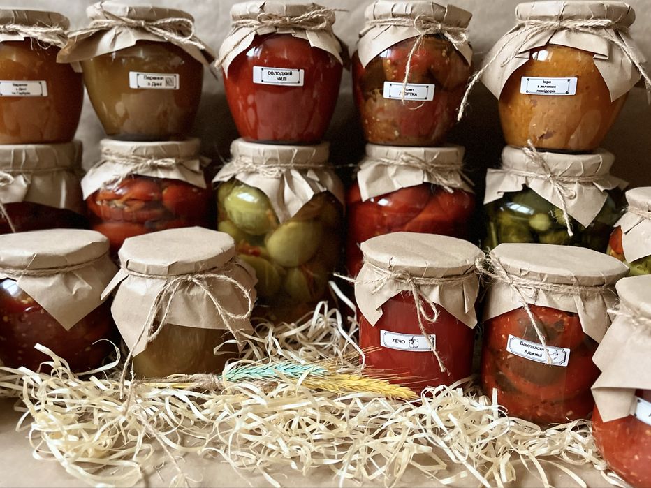 Домашняя консервация из домашних овощей