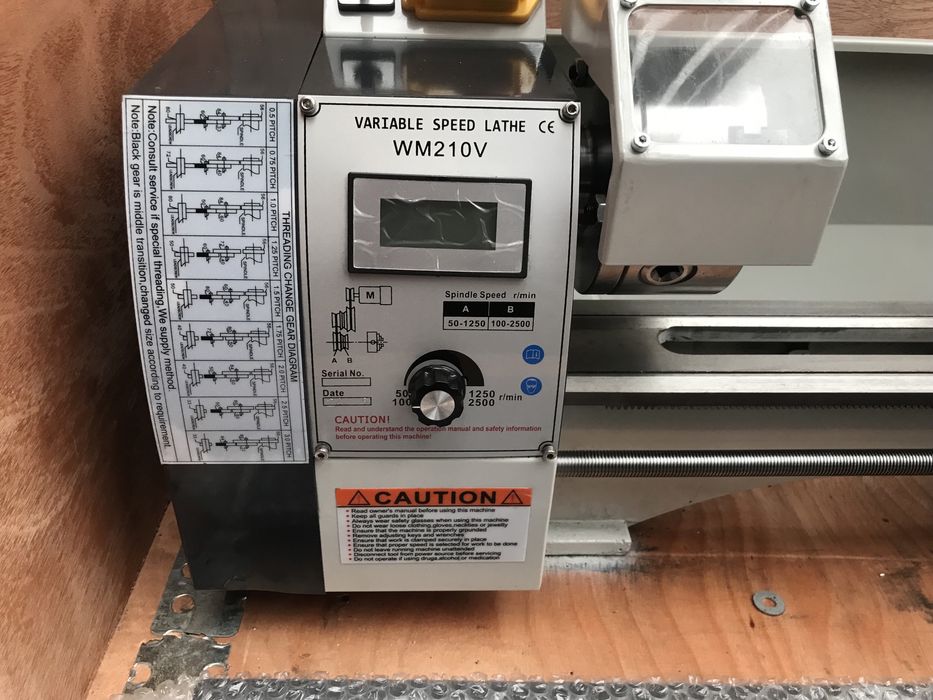 Токарний Верстат ARDOTECH WM210V*400, 1,1 КВт (вал 14 мм) ТВ