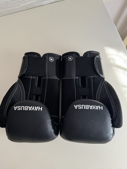 Боксерські рукавиці Hayabusa E1 Boxing Gloves 14 унцій чорний