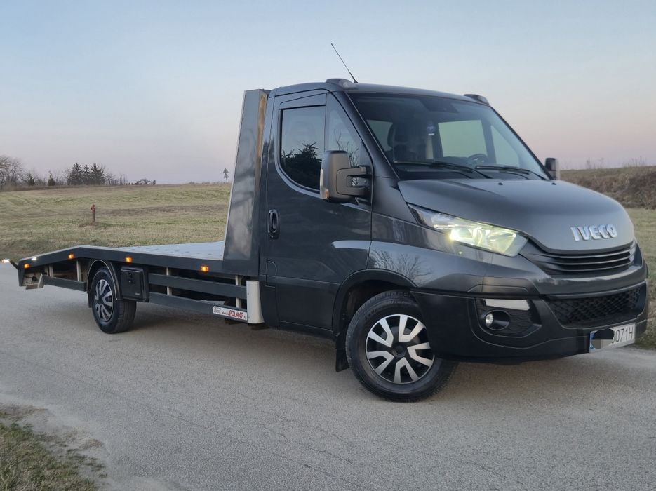 Iveco 35s18 3.0 180KM_Polmar_Fabryczna autolaweta_Po serwisie_Salon PL