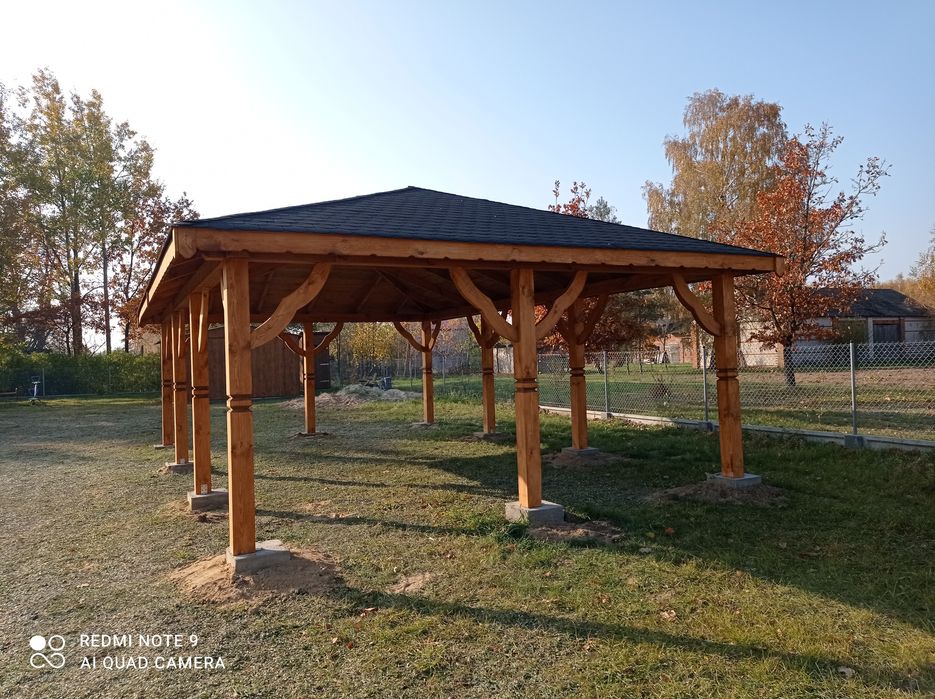 Altanka. Altanki. Wiata 4 x 7 m. Wiaty