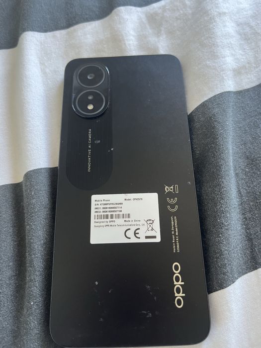 Oppo A38 Glowing Black