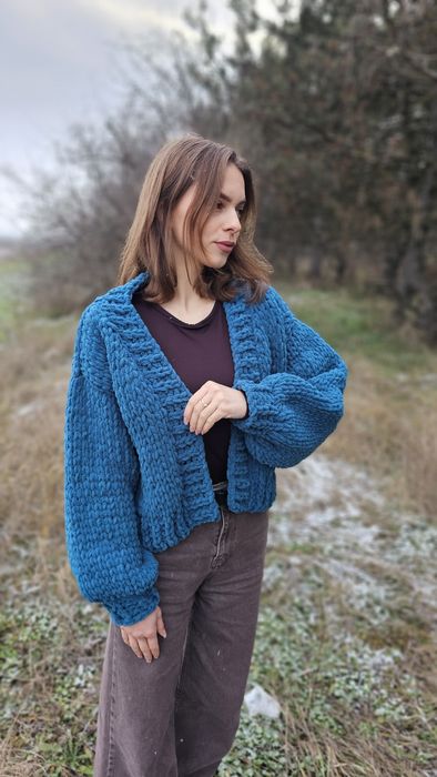 Кардиган плюшевий
