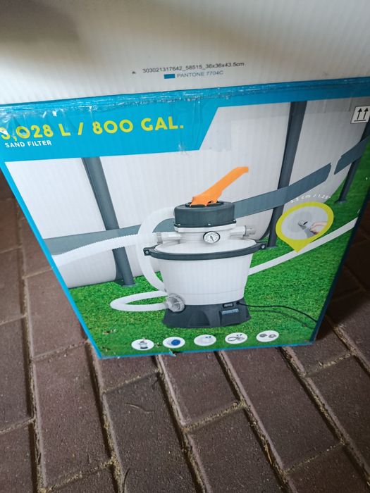 Basen bestway 211x400 z pompą piaskową